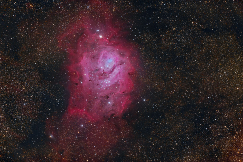 The Lagoon Nebula by Derek Demeter