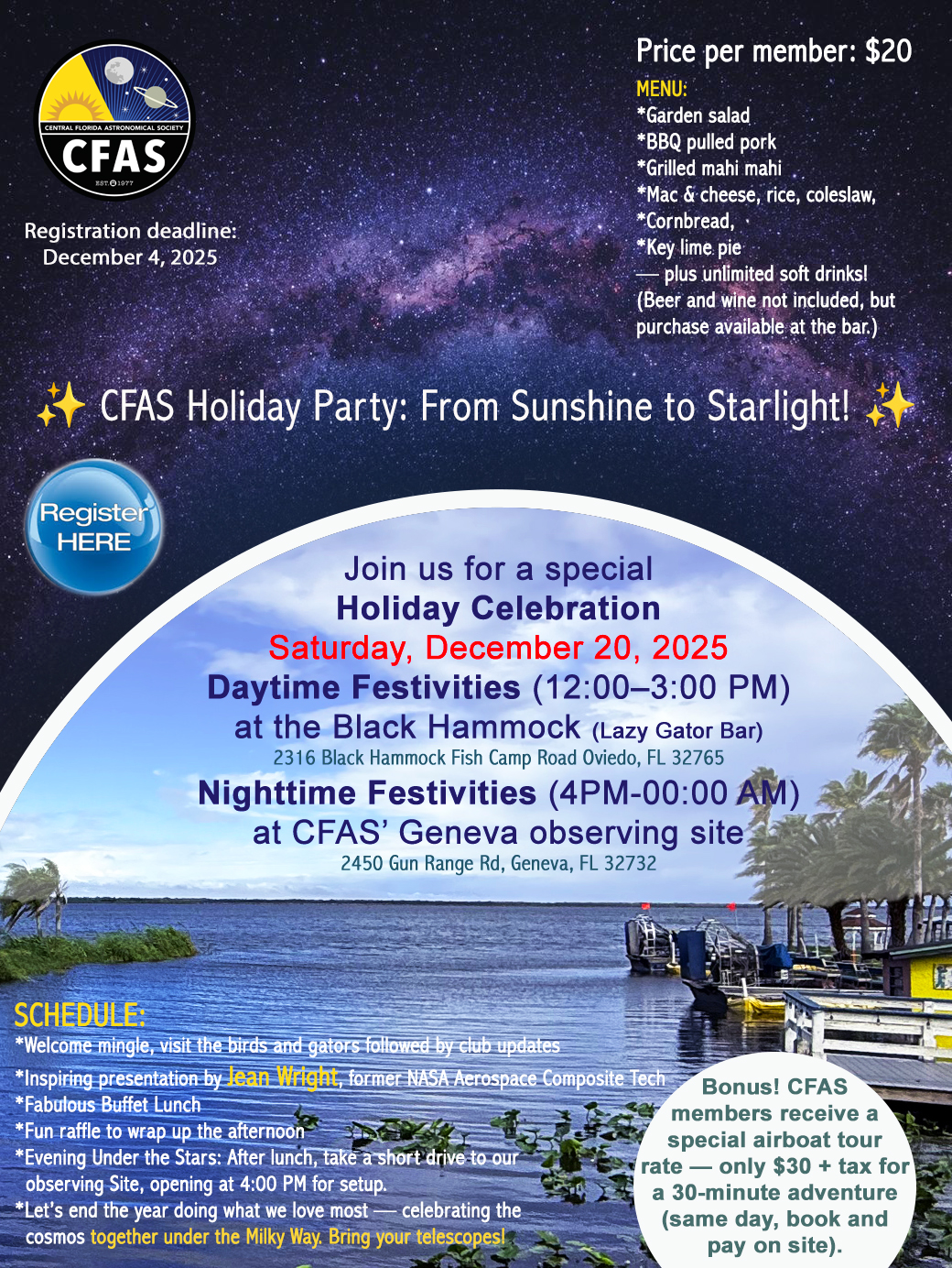 CFAS Holiday Party 2025